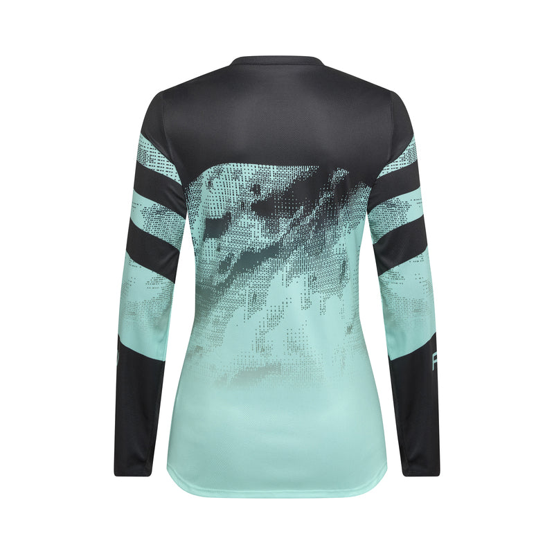 Koszulka Rowerowa Z Długim Rękawem Damska Fox Ranger Kairos Turquoise