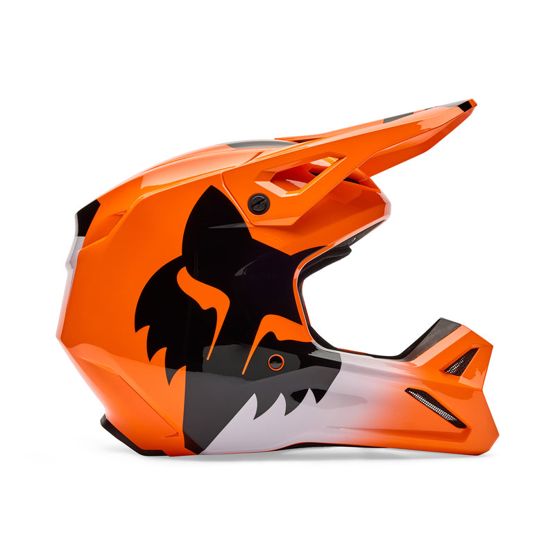 Kask Motocyklowy Fox V1 Shield Fluo Orange