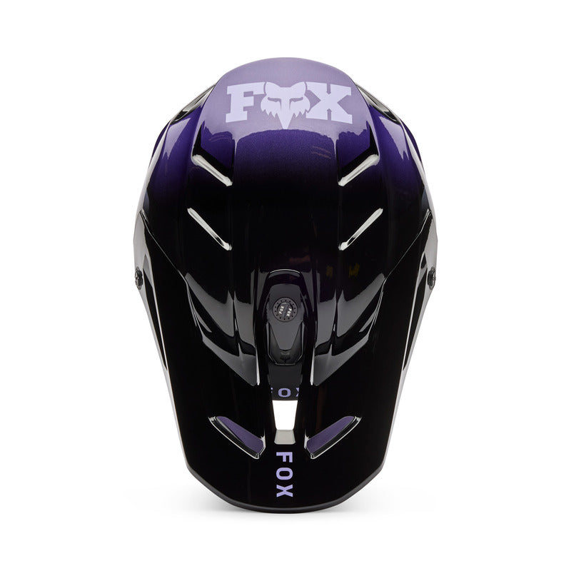 Kask Motocyklowy Junior Fox V3 Spire Black Purple