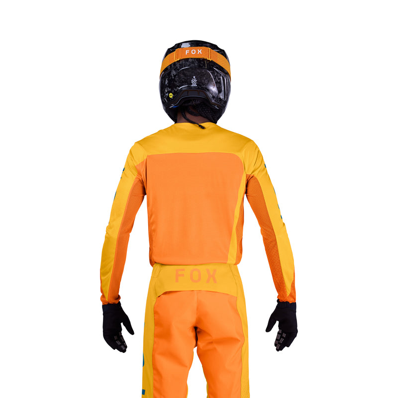 Bluza Motocyklowa Fox Flexair Fracture Tangerine