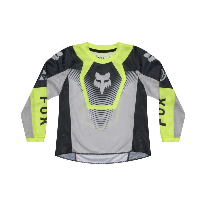 Bluza Motocyklowa Junior Kids Fox 180 Collect Grey Yellow