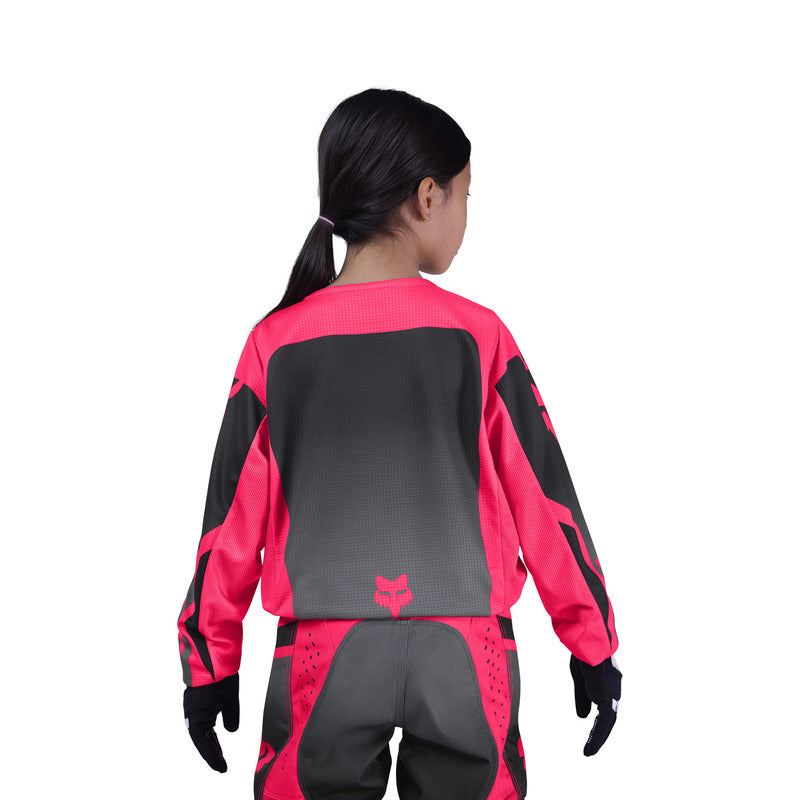 Bluza Motocyklowa Junior Fox Girls 180 Shield Black Pink