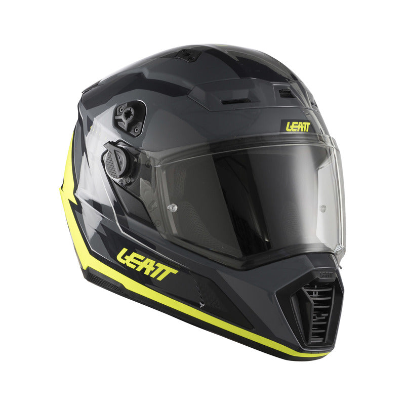 KASK MOTOCYKLOWY Z GOGLAMI LEATT ADV 7.5 HI-VIZ YELLOW S