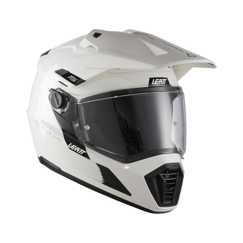 KASK MOTOCYKLOWY Z GOGLAMI LEATT ADV 7.5 WHITE XS