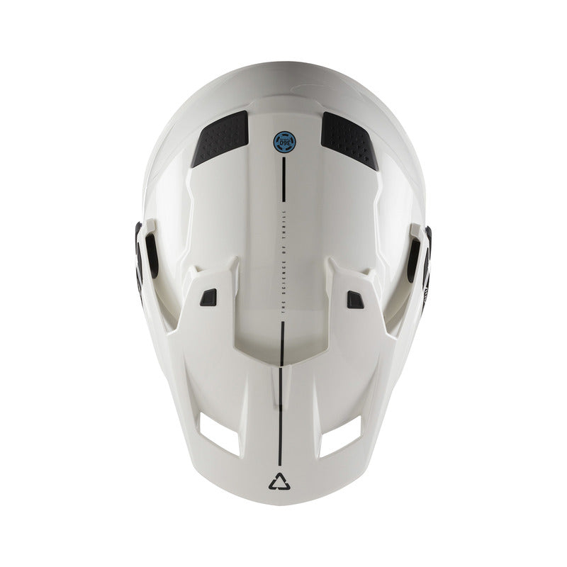 KASK MOTOCYKLOWY Z GOGLAMI LEATT ADV 7.5 WHITE XS