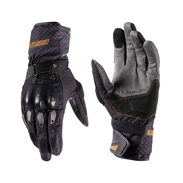 RĘKAWICE MOTOCYKLOWE LEATT ADV SUBZERO 5.5 STEALTH BLACK GREY XS