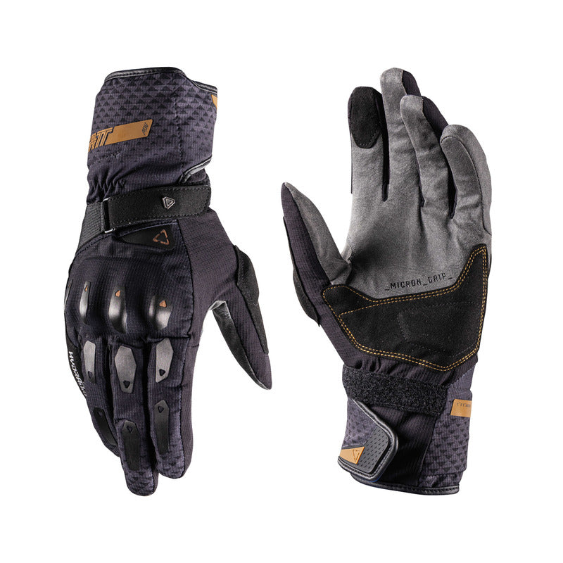 RĘKAWICE MOTOCYKLOWE LEATT ADV SUBZERO 5.5 STEALTH BLACK GREY XS