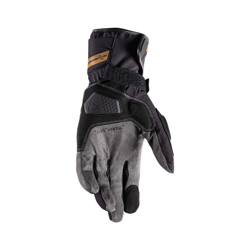 RĘKAWICE MOTOCYKLOWE LEATT ADV HYDRADRI 6.5 STEALTH BLACK GREY XS