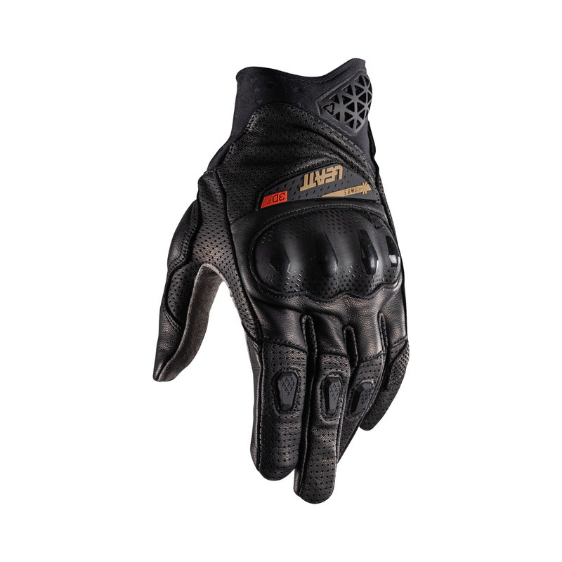 RĘKAWICE MOTOCYKLOWE LEATT ADV X-FLOW 8.5 STEALTH SHORT BLACK GREY S