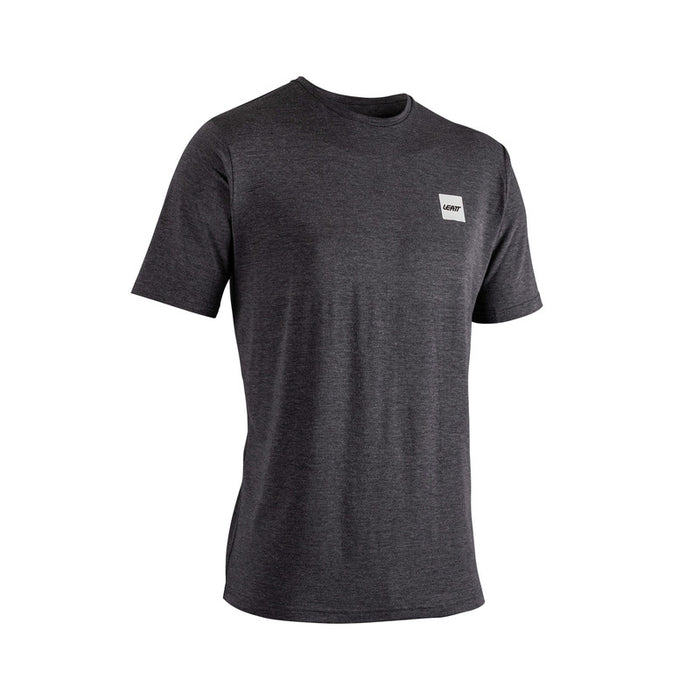 T-SHIRT LEATT TECH PRINT GHOST BLACK S