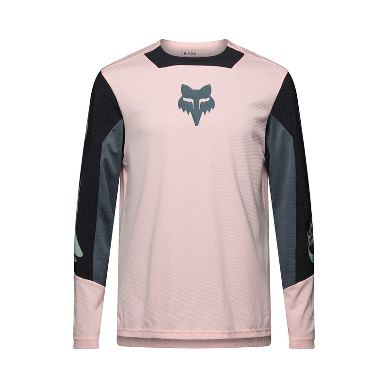 Koszulka Rowerowa Z Długim Rękawem Junior Fox Defend Creation Blush