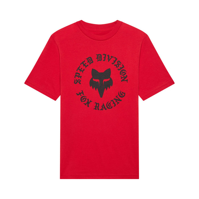 T-shirt Junior Fox Badge Tibetan Red