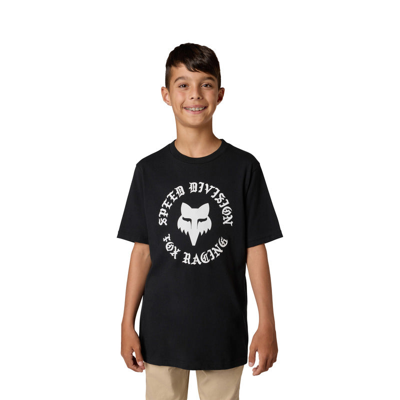 T-shirt Junior Fox Badge Ultra Black