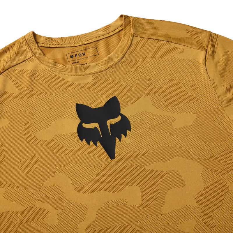 Koszulka Rowerowa Z Długim Rękawem Fox Ranger Tru Dri Bronze