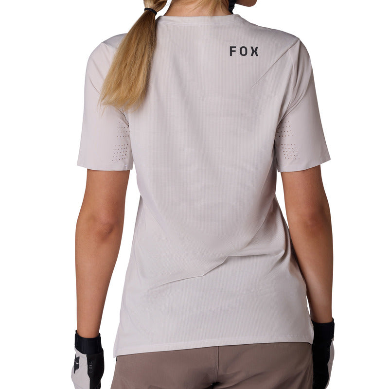 Koszulka Rowerowa Damska Fox Flexair Chalk