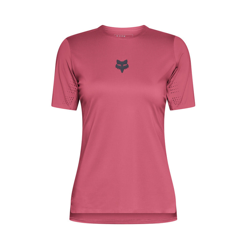 Koszulka Rowerowa Damska Fox Flexair Berry