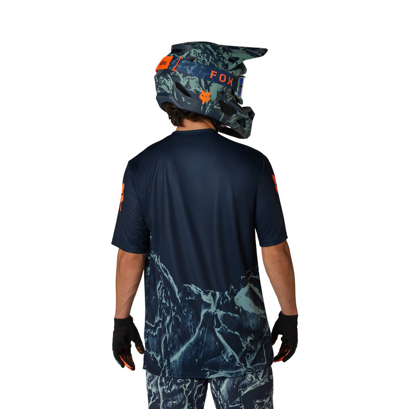 Koszulka Rowerowa Fox Ranger Img Print Arctic Blue