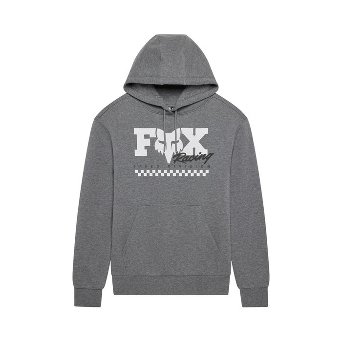 Bluza Z Kapturem Damska Fox Checker Fleece Po Heather Graphite
