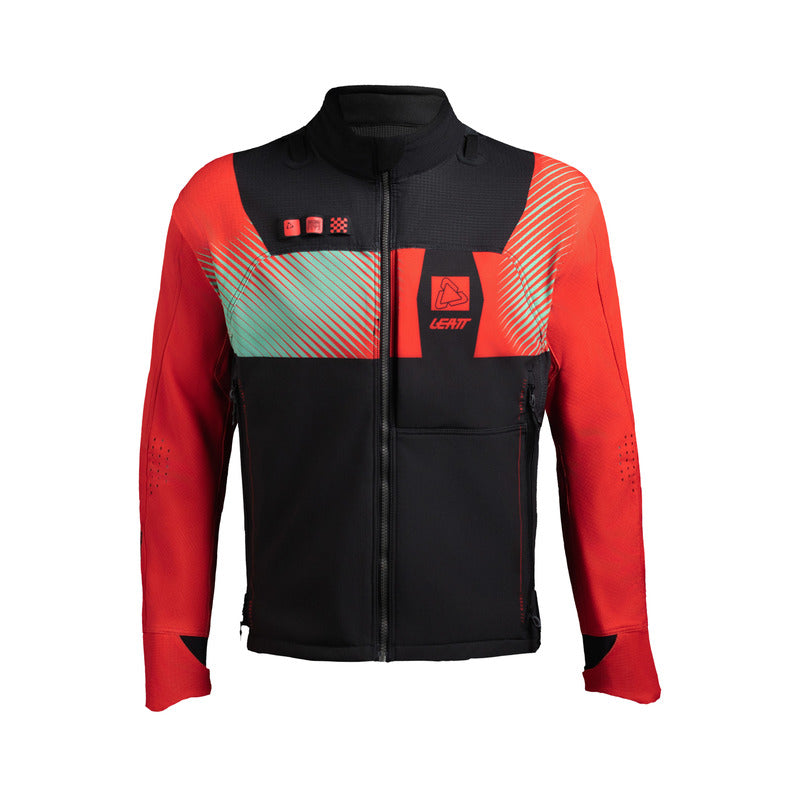 KURTKA MOTOCYKLOWA TEKSTYLNA LEATT MOTO 4.5 ENDURO HATCHET RED M