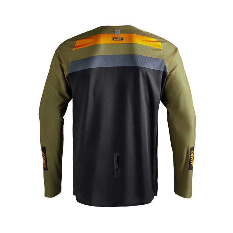 BLUZA OFFROADOWA LEATT MOTO 4.5 ENDURO STRIPE KHAKI BROWN S