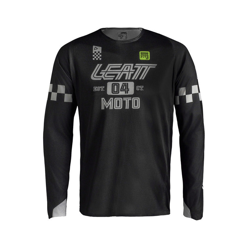 BLUZA OFFROADOWA LEATT MOTO 4.5 ENDURO X-FLOW SPEED BLACK S