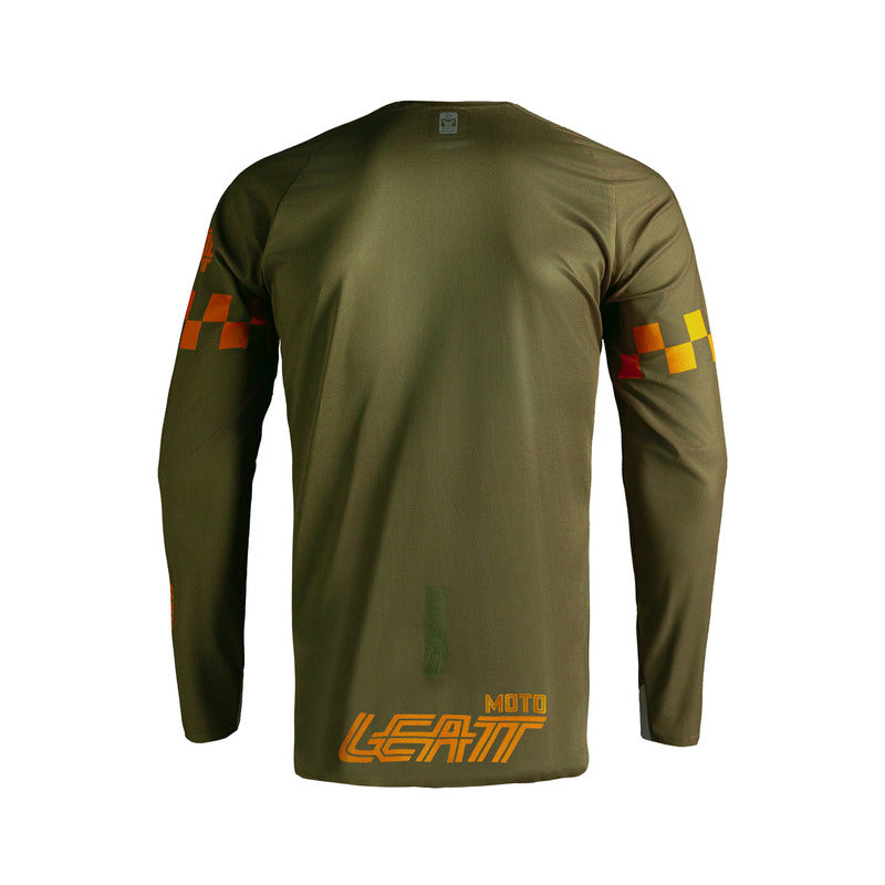 BLUZA OFFROADOWA LEATT MOTO 4.5 ENDURO X-FLOW SPEED KHAKI BROWN S
