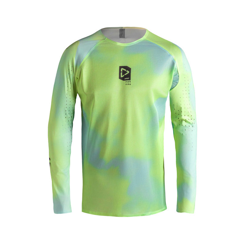 BLUZA OFFROADOWA LEATT MOTO 5.5 ULTRAWELD ACID YELLOW S