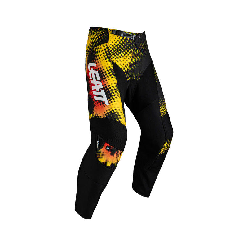 SPODNIE OFFROADOWE LEATT MOTO 3.5 LEOPARD YELLOW S