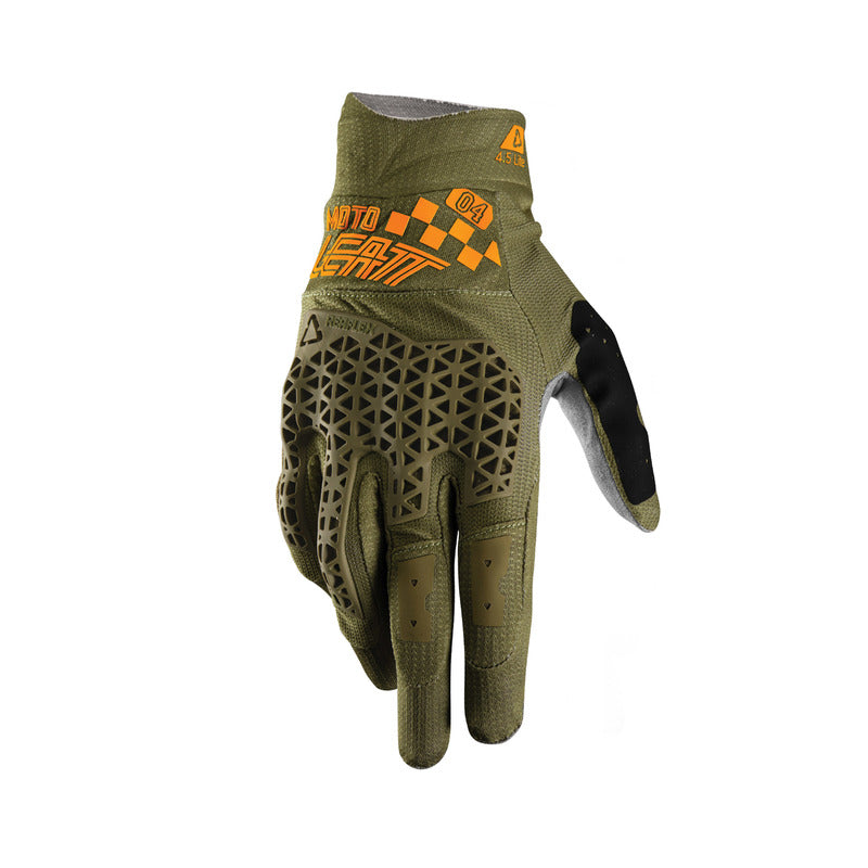 RĘKAWICE OFFROADOWE LEATT MOTO 4.5 LITE SPEED KHAKI BROWN S