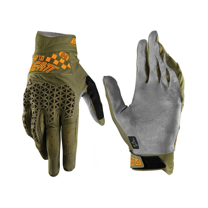 RĘKAWICE OFFROADOWE LEATT MOTO 4.5 LITE SPEED KHAKI BROWN S