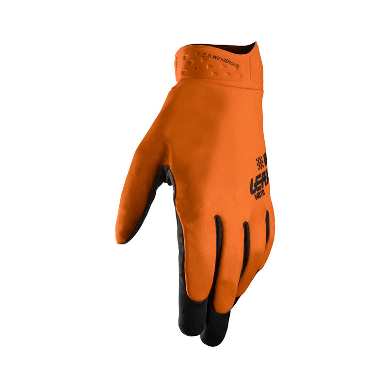 RĘKAWICE OFFROADOWE LEATT MOTO 2.5 WINDBLOCK ORANGE M