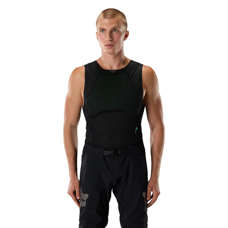 Koszulka Z Ochraniaczami Bez Rękawów Fox Baseframe Pro Sl Black