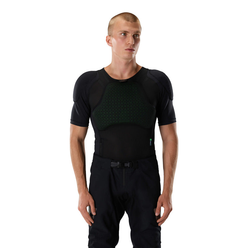 Koszulka Z Ochraniaczami Z Krótkim Rękawem Fox Baseframe Pro Ss Black