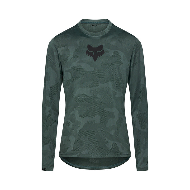 Koszulka Rowerowa Z Długim Rękawem Fox Ranger Tru Dri Ls Sage