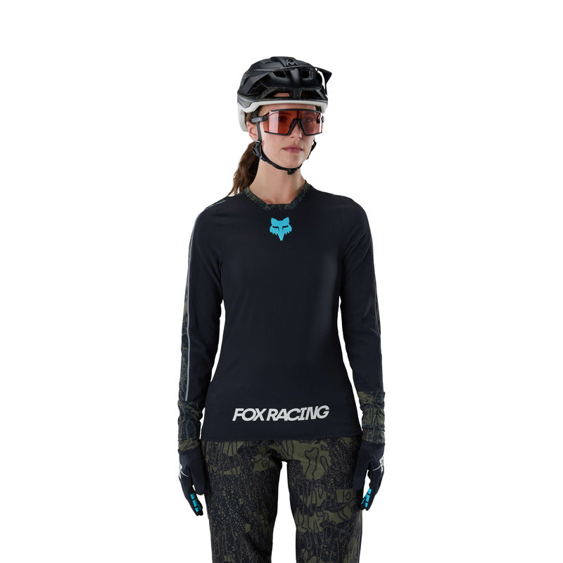 Bluza Rowerowa Damska Fox Defend Thermal Lunar Se Black