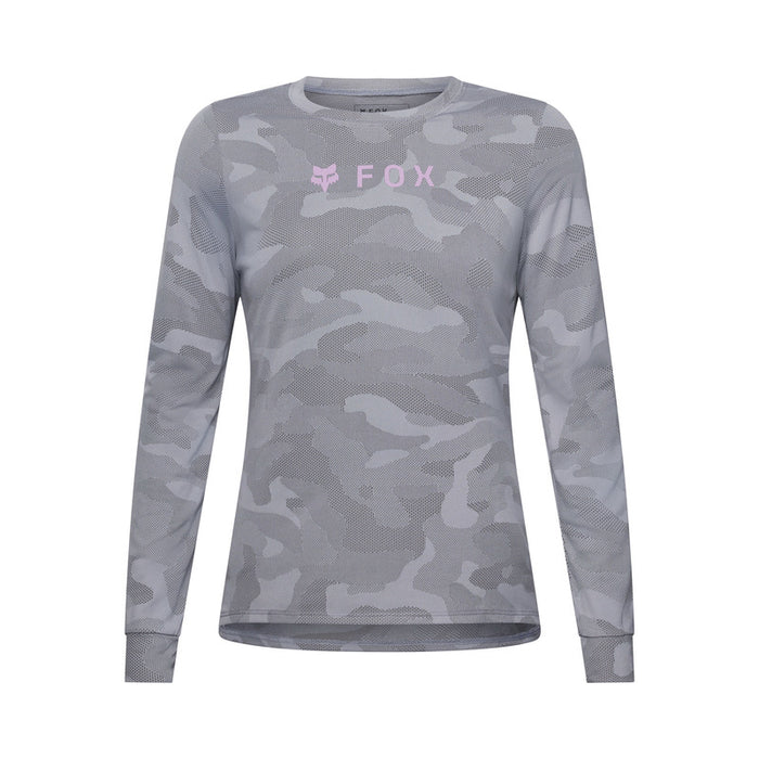 Koszulka Rowerowa Z Długim Rękawem Damska Fox Ranger Tru Dri Ls Pewter