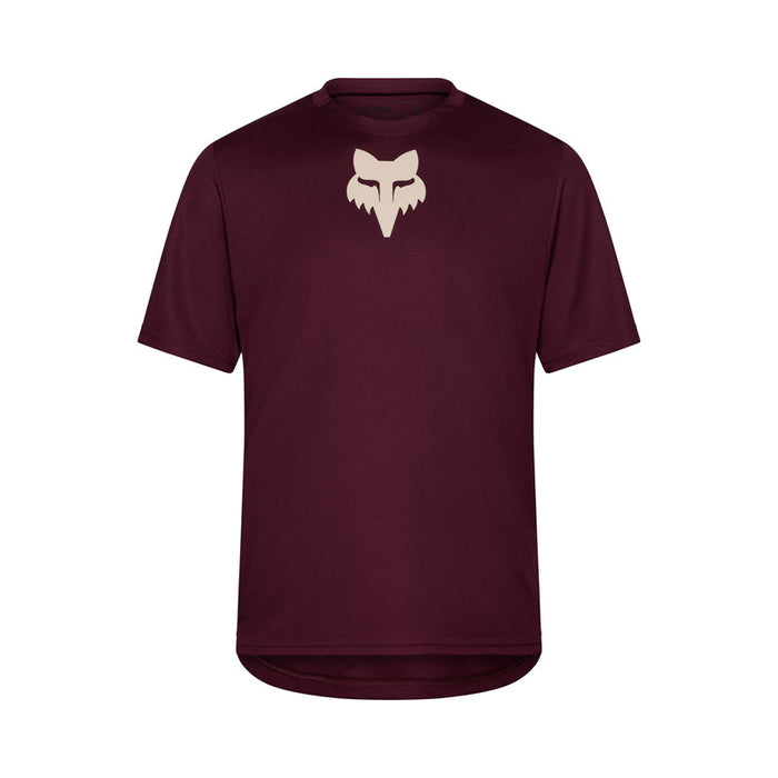 Koszulka Rowerowa Fox Ranger Head Dark Maroon