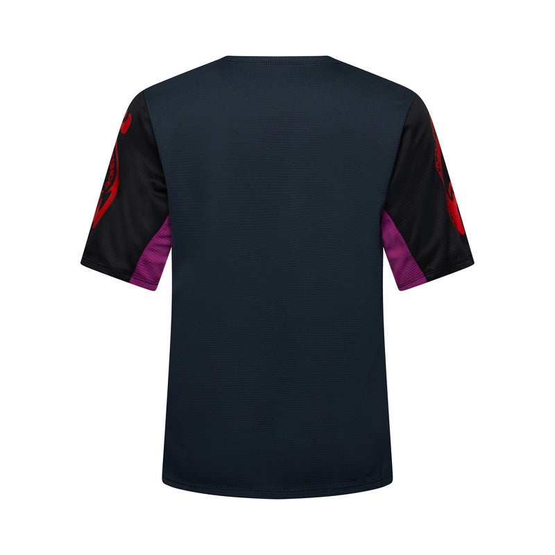 Koszulka Rowerowa Junior Fox Defend Ss Creation Galaxy Blue