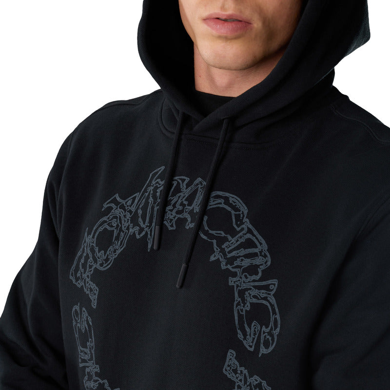 Bluza Z Kapturem Fox Slowburn Fleece Po Black