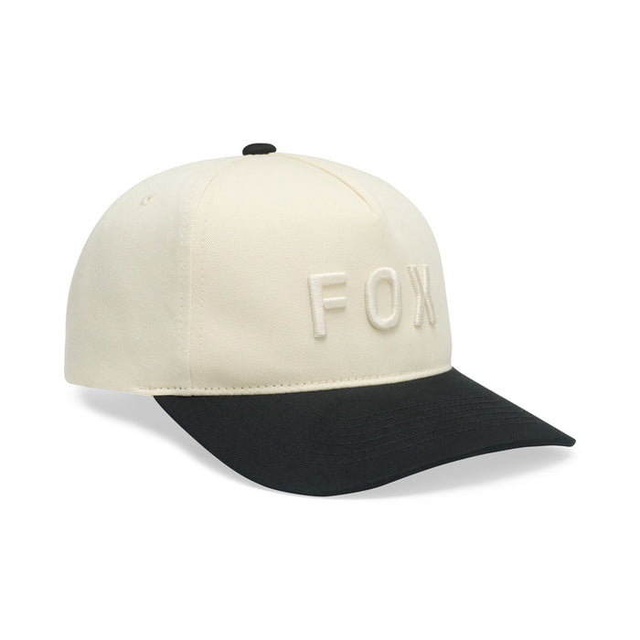 Czapka Z Daszkiem Fox Wordmark Subframe Hat Pearl White