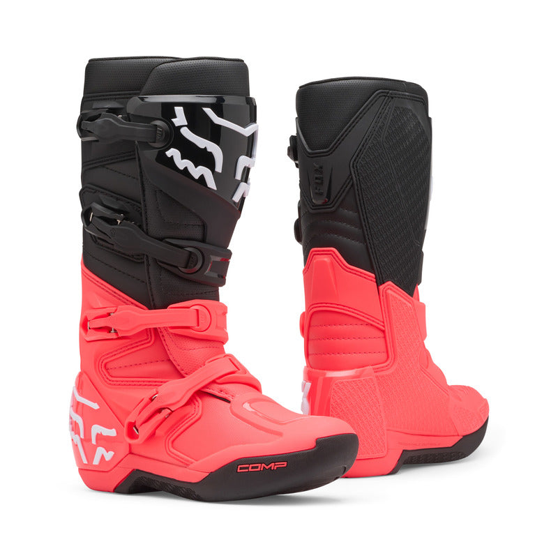 Buty Motocyklowe Damskie Fox Comp Boot Neon Pink