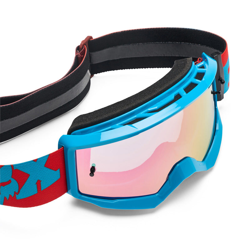 Gogle Motocyklowe Junior Fox Main Raid - Spark Rust