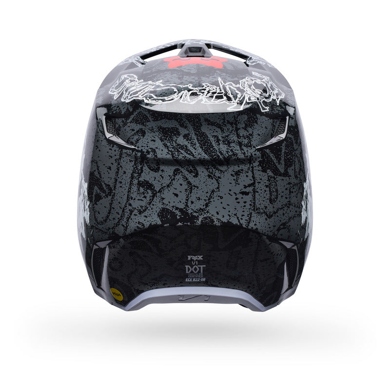 Kask Motocyklowy Junior Fox V1 Abyss Black