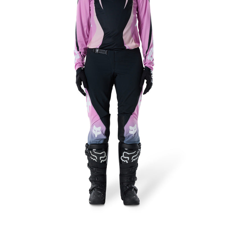 Spodnie Motocyklowe Damskie Fox Flexair Thorn Black Pink