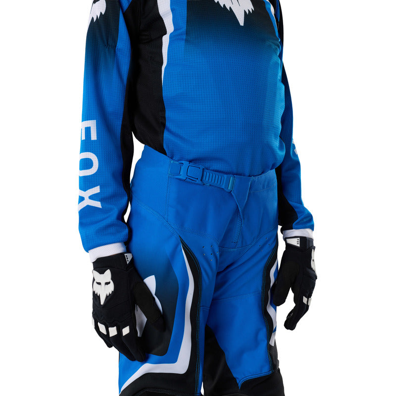 Spodnie Motocyklowe Junior Fox 180 Frame Blue 26