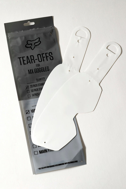 Zrywki Do Gogli Fox Vue Tear Offs (14 Szt.), Laminowane
