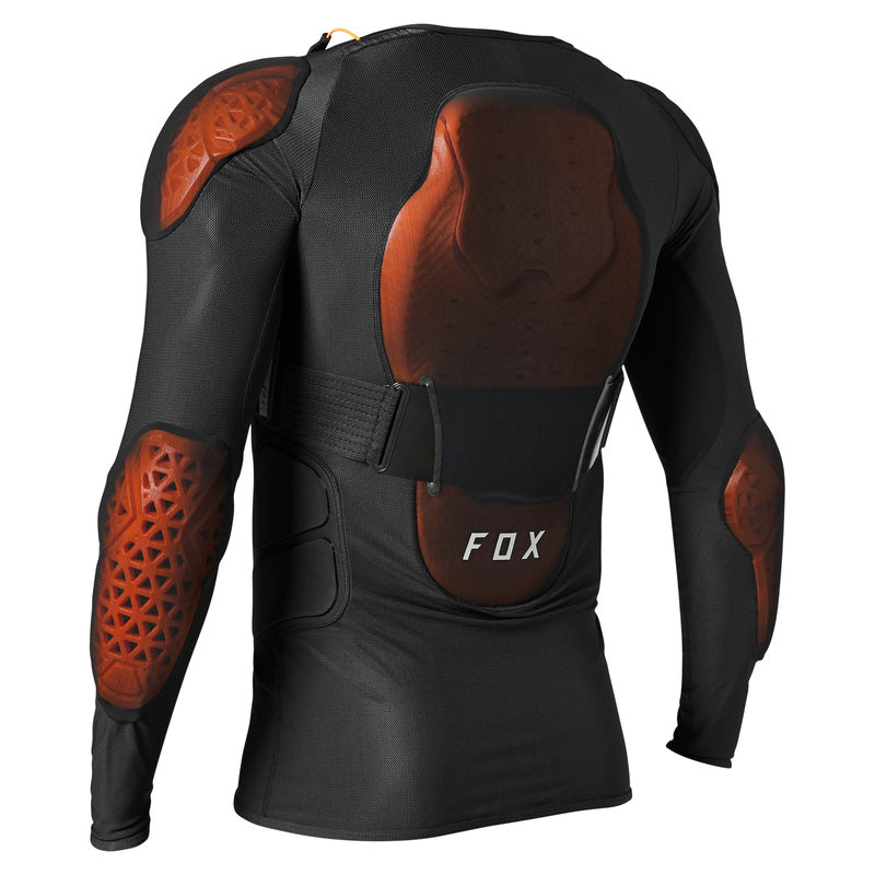 Koszulka Z Ochraniaczami Fox Baseframe Pro D3o Black