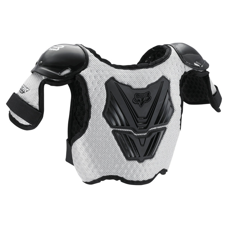 Ochraniacz Klatki Piersiowej Junior Fox Peewee Titan Roost Deflector Black Silver