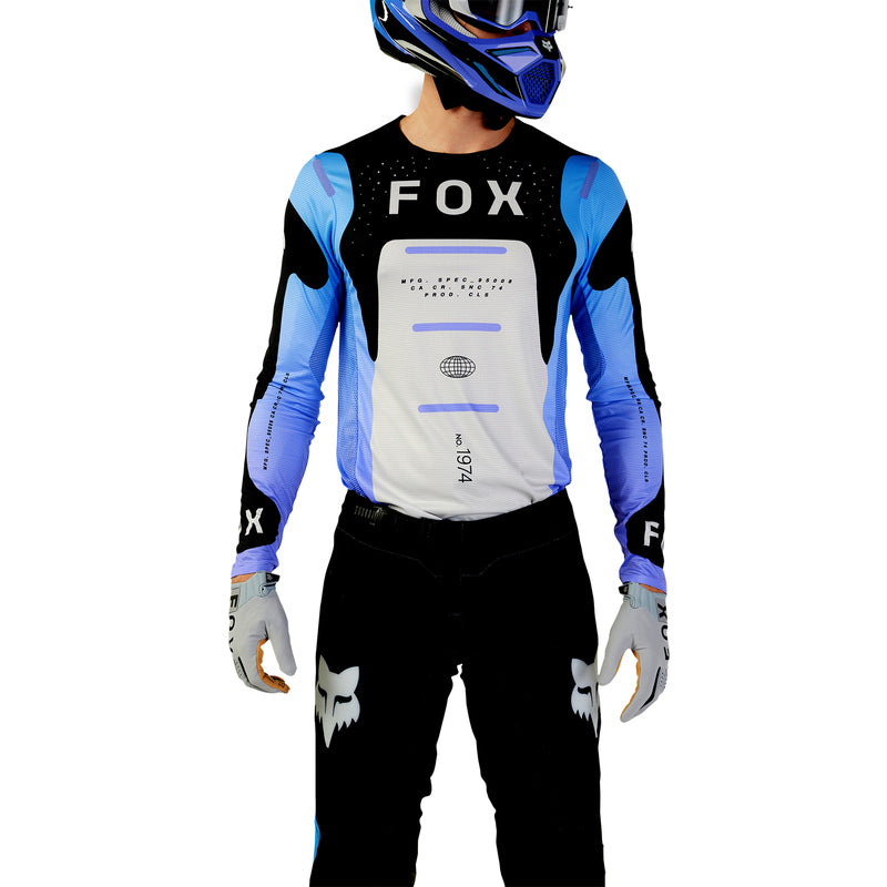 Bluza Motocyklowa Fox Flexair Magnetic Black Purple