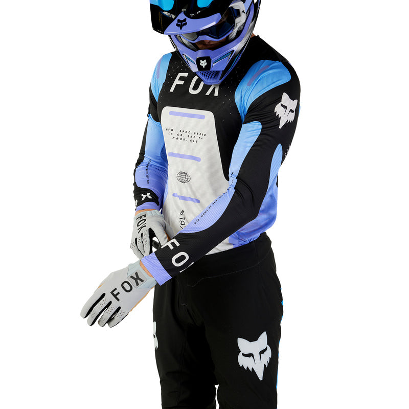 Bluza Motocyklowa Fox Flexair Magnetic Black Purple